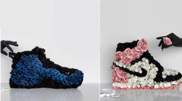 Quý ông “Flower Fantastic” biến những chiếc sneaker thành lẵng hoa
