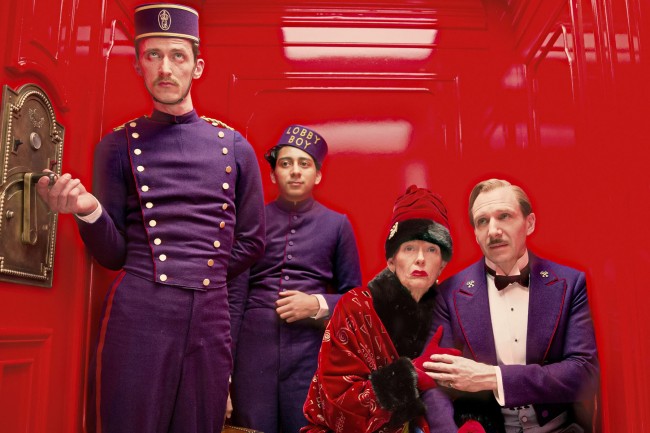 Một cảnh trong phim The Grand Budapest Hotel