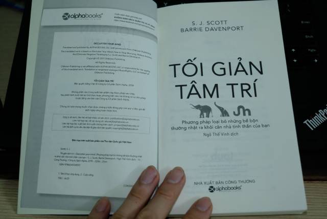 Sách Tối giản tâm trí - Dọn dẹp những suy nghĩ của bạn