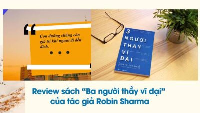 “Ba người thầy vĩ đại” của tác giả Robin Sharma